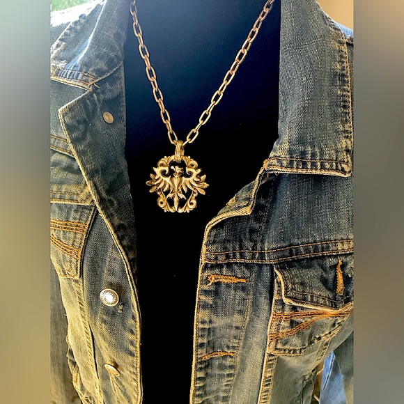 Sterling phoenix Necklace - Picture 4 of 7